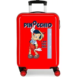 Maleta de cabina infantil Pinocchio rígida con capacidad de 34L