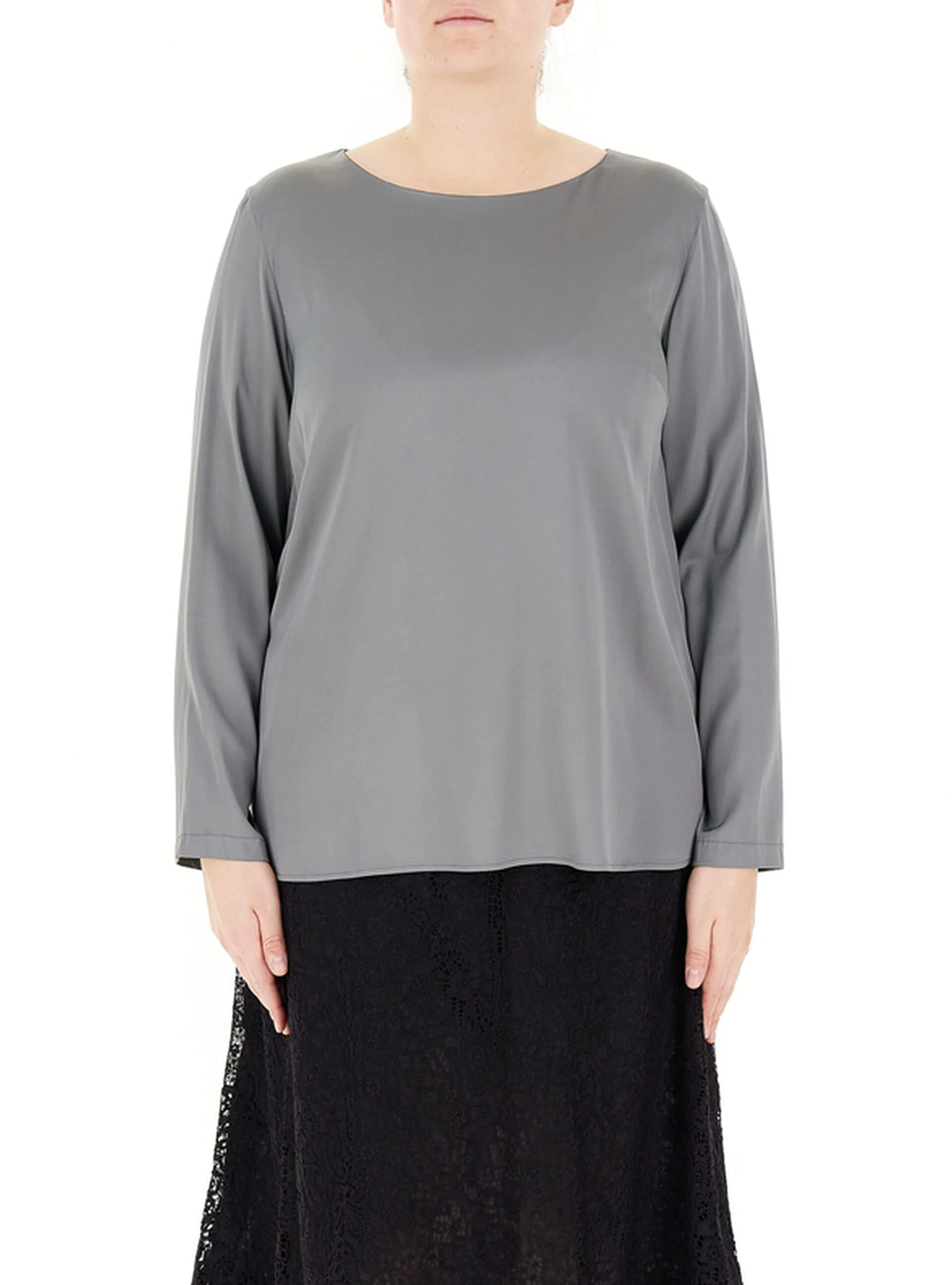 Blusa in viscosa COLLECTION GRIGIO 56 - ELENA MIRO' - FashionsVida