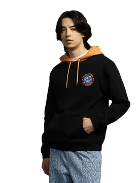 Sweat à Capuche Speed Mfg Dot Black M - Santa Cruz - FashionsVida