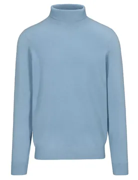 Rollkragen Pullover Basic,uni male