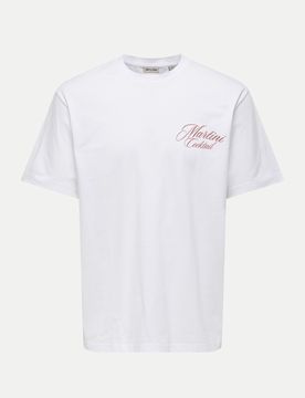 T-Shirt ONSFRED Weiß XL