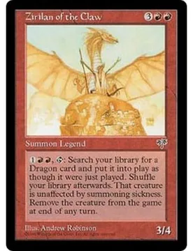Zirilan of the Claw Mirage - Magic: The Gathering - FashionsVida