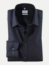 Olymp Slim-Fit Hemd Blau 44