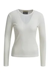 XXL FITTED RIB LONGSLEEVE RN female