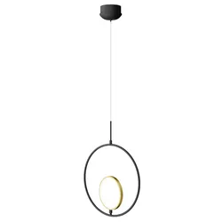 Suspension Led 15w 2700k 1650 Lumens Golden / Black One Size