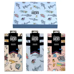 Calzini Stinky Surfer Gift Blue