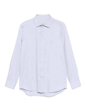 Etro Camicia di cotone azzurro