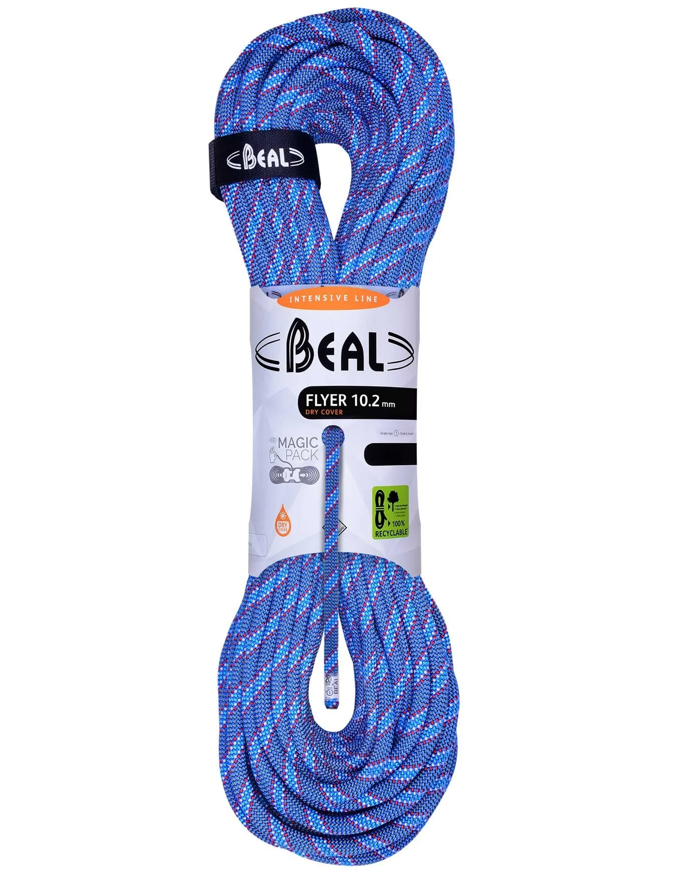 Corde d'escalade - Flyer 10.2mm Blue - Taille 50 m - Bleu - Beal - FashionsVida
