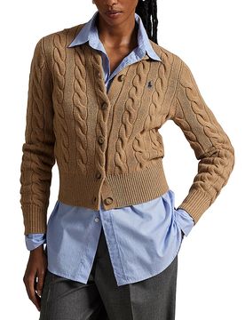 Ralph Lauren Cárdigan camel XL