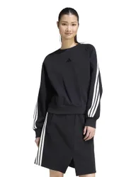 Kit 3-Stripes Pure Cotton Sweatshirt Black Mix female