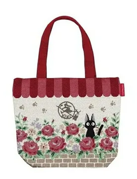 Sac En Toile Kiki´s Delivery Service Jiji Roses Multicolor One Size unisex - Marushin - FashionsVida