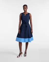 Harmont&blaine abito donna blue navy