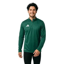 Sweat à Demi-zip Entrada 26 Training Team Dark Green / White L