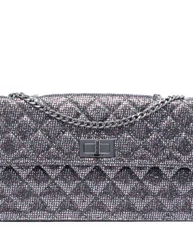 Quilted Glitter Canvas Reissue 2.55 Flap - Chanel - FashionsVida