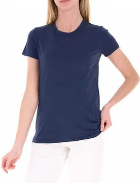 T-shirt in cotone BLU NAVY UNI - VICOLO - FashionsVida