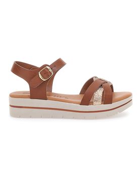 Sandali Marroni Con Platform Made in Italy 1 38
