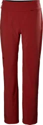 Pantalon softshell extensible W Nora Softshell Pant Mars Red für Damen aus Softshell Größe M Rot