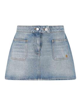 Courreges Gonna mini in denim