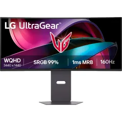 Monitor PC Gaming 86,3cm (34") 34g600A-B Curvo, 160Hz, UWQHD, AMD FreeSync Premium, HDR10