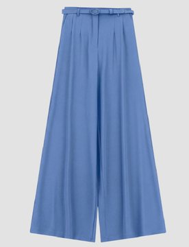 Pantalone palazzo donna azzurro