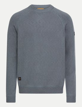 Regular-Fit Strickpullover Grau XXL