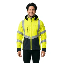 Veste Softshell Safe Supreme 15502 Hi-Vis Yellow / Dark Navy M