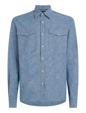 Tommy Hilfiger Camicia Indaco
