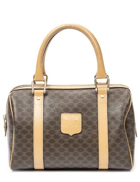 Pre-Owned Womens Vintage Mini Boston Handbag - Brown - One Size - Celine - FashionsVida