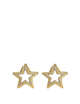 Orecchini a bottone jc star in
