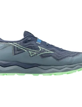 WAVE DAICHI 9 Trailschuhe Herren Vintage Indigo/Neo Mint/Citadel 42 - Mizuno - FashionsVida