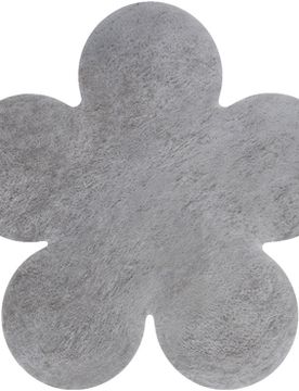 Teppiche Moderner Waschteppich Shape 3106 Blume Shaggy - 80x80 Cm 80x80 Cm