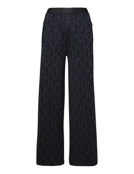 Palm Angels Pantaloni monogramma