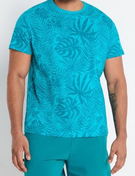 T-shirt in cotone - turchese chiaro