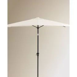 Parasol rectangular de aluminio y olefin Sahara