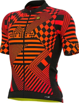 Maglia A Maniche Corte Checker Red - Ale - FashionsVida