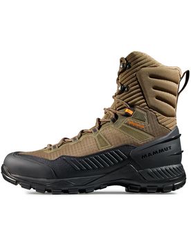 Winterwanderung Blackfin III WP High M Moor/Black für Herren aus Leder Größe 42 2/3 schwarz