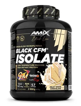 Protéine Black Cfm Isolate Whey 2kg Chocolat Blanc