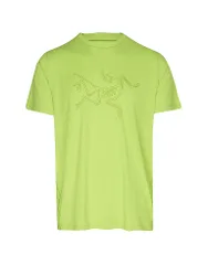 Arcteryx Maglietta funzionale da uomo Cormac Logo UV 40+ verde chiaro M