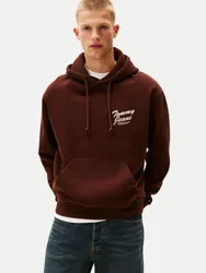 Relaxed-Fit Hoodie mit Print Braun L