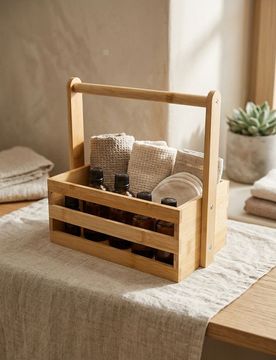 Sinsay - Cestino con manico - beige