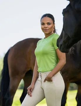 Damen Reithose CANDELA SD #1705 HIGHWAIST, pearl gray 38 - Pikeur - FashionsVida