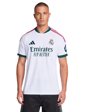 Real Madrid Madrid Men Jerseys/Replicas - White - Size M - Poly Jersey - White - Size: Medium - Adidas - FashionsVida