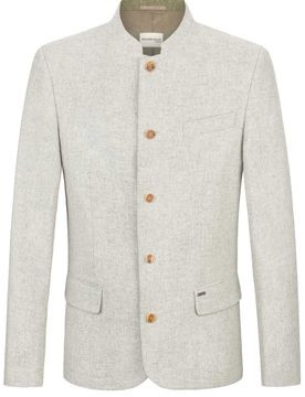 Trachtensakko Xaver (smoke, Gr. 60) von Classics für Herren, Oberteile, 50% Wolle, 25% Viskose, 25% Polyester