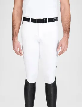 Herren Reithose Kniegrip WILLOW white 52 - Equiline - FashionsVida