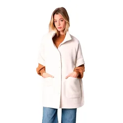 Gilet En Tricot Mawira Cream XL