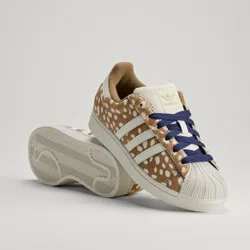 SCARPE SUPERSTAR II 36 2/3 Brown Desert / Off White / Dark Blue