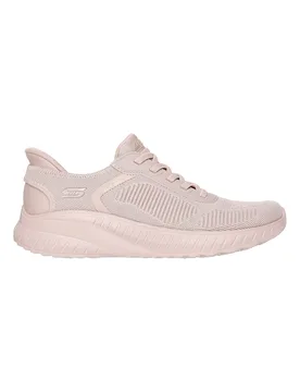 Sneakers beige slip-on in mesh con Memory Foam BOBS Squad Chaos Current Muse 38 - Skechers - FashionsVida