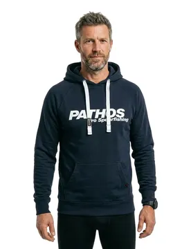 Pathos Felpa Con Cappuccio Logo