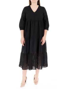 Abito in cotone NERO 25