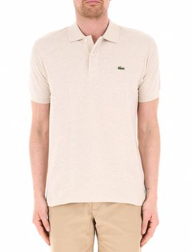 Lacoste Polo in cotone BEIGE 7